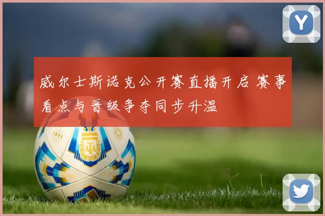 威尔士斯诺克公开赛直播开启 赛事看点与晋级争夺同步升温